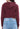 Panda | Women’s Crop Hoodie | Maroon - Avaiya Store