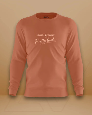 Pretty Good Sweatshirt | Unisex | Coral - Avaiya Store