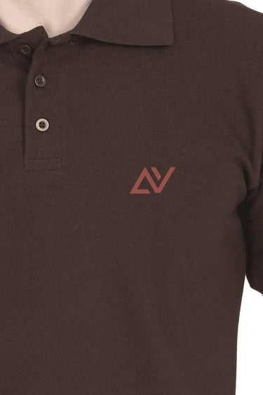 Classic Polo T-Shirts | Coffee Brown - Avaiya Store