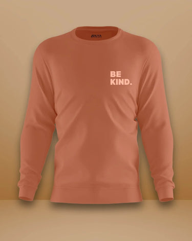 Be Kind Sweatshirt | Unisex | Coral - Avaiya Store