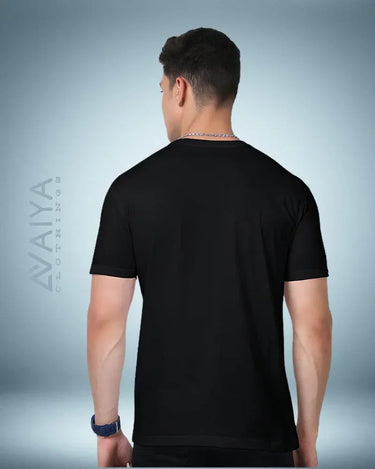 Supima Cotton T-Shirt for Men & Women | Black - Avaiya Store