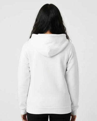 Zipper Hooded Jacket | White | For Man & Woman - Avaiya Store