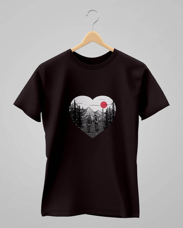 Couple Hiking Adventure | Classic T-Shirt | For Man & Woman - Avaiya Store