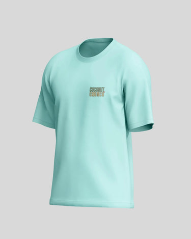 Coconut Crunch Oversized T-Shirt | Mint | Premium Quality by AvaiYa | Unisex - Avaiya Store