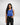 Good Vibes | Women’s Crop Tank | Royal Blue - Avaiya Store