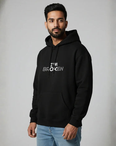 I'M OK | Classic Comfort Hoodie | Unisex | Black - Avaiya Store