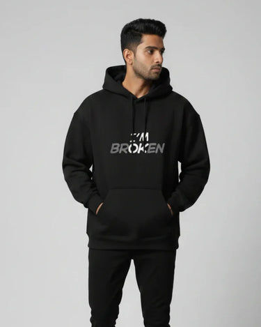 I'M OK | Classic Comfort Hoodie | Unisex | Black - Avaiya Store