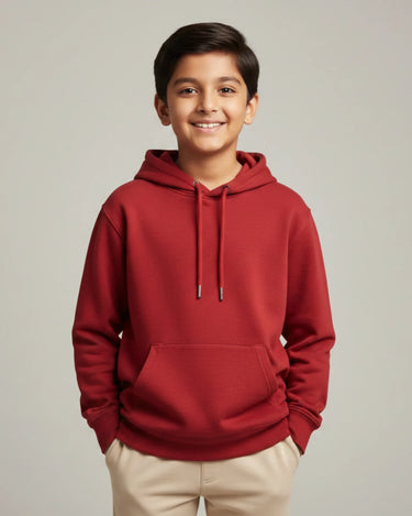 Kids Hoodie | 5-13Yrs | for boys & girls | Red - Avaiya Store