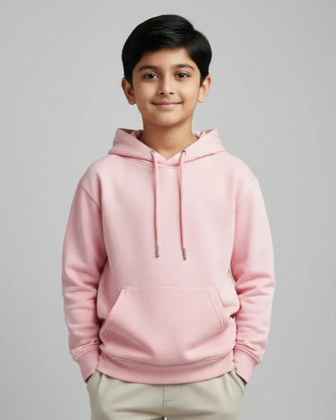 Kids Hoodie | 5-13Yrs | for boys & girls | Light Baby Pink - Avaiya Store