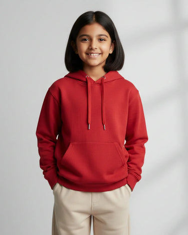 Kids Hoodie | 5-13Yrs | for boys & girls | Red - Avaiya Store