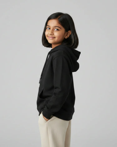 Kids Hoodie | 5-13Yrs | for boys & girls | Black - Avaiya Store