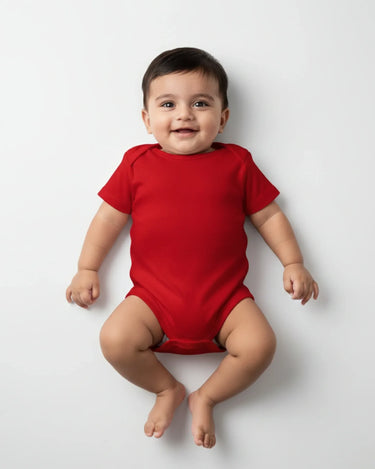 Kids Rompers | 0-12M | Red - Avaiya Store