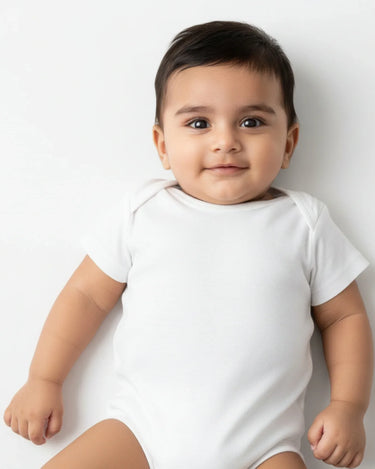 Kids Rompers | 0-12M | White - Avaiya Store