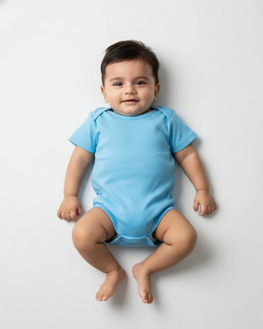 Kids Rompers | 0-12M | Sky Blue - Avaiya Store