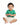 Crew Neck T-Shirt | 0-4 Yrs | For Both Girls & Boys | Flag Green - Avaiya Store
