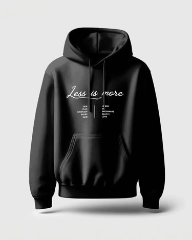 Less is More Classic Comfort Hoodie | W | Unisex - Avaiya Store