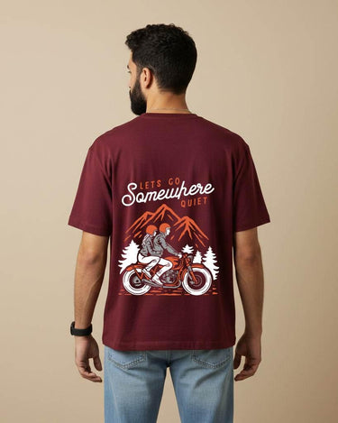 Lets Go Somewhere Oversized T-Shirt | Premium Quality by Avaiya | Unisex - Avaiya Store