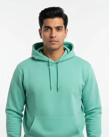 Plain Mint Classic Hoodie | For Man And Woman - Avaiya Store