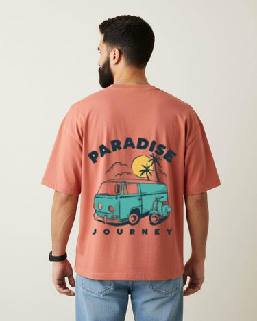 Paradise Journey Oversized T-Shirt | Mint | Premium Quality by Avaiya | Unisex - Avaiya Store