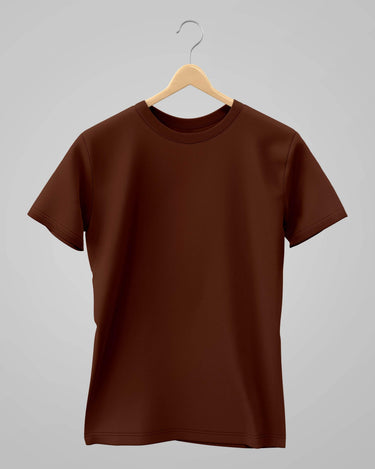 Plain Classic T-Shirt | For Man & Woman | Copper - Avaiya Store