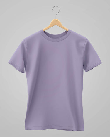 Plain Classic T-Shirt | For Man & Woman | Lavender - Avaiya Store