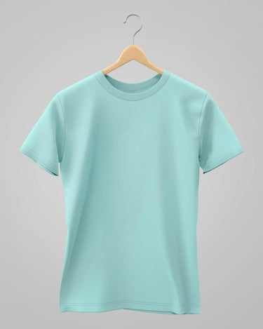 Plain Classic T-Shirt | For Man & Woman | Mint - Avaiya Store