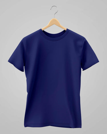 Plain Classic T-Shirt | For Man & Woman | Royal Blue - Avaiya Store