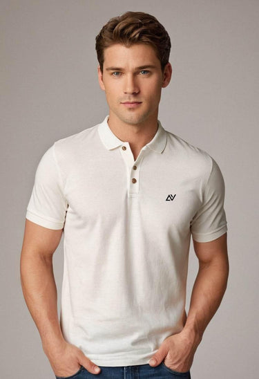 Classic Polo T-Shirts | White - Avaiya Store