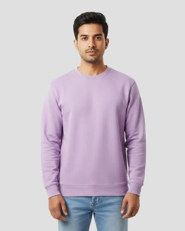 Plain Lavender Sweatshirt | For Man & Woman - Avaiya Store