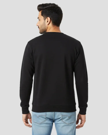 Plain Black Sweatshirt | For Man & Woman - Avaiya Store