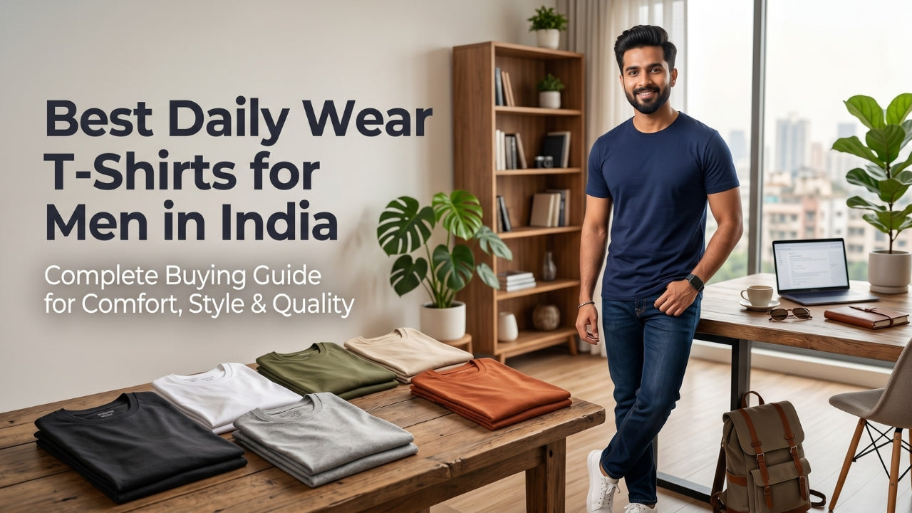 Best Daily Wear T-Shirts for Men in India (Complete Guide)