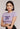Sorry For Being Perfect | Women Crop Top | Lavender - Avaiya Store