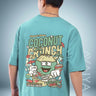 Coconut Crunch Oversized T-Shirt | Mint | Premium Quality by AvaiYa | Unisex - Avaiya Store
