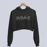 G.O.A.T. | Women’s Crop Hoodie | Black - Avaiya Store