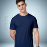 Supima Cotton T-Shirt for Men & Women | Navy Blue - Avaiya Store