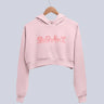G.O.A.T. | Women’s Crop Hoodie | Light Baby Pink - Avaiya Store