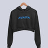 Avaiya's Women’s Crop Hoodie | Black - Avaiya Store