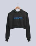 Avaiya's Women’s Crop Hoodie | Black - Avaiya Store