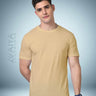 Supima Cotton T-Shirt for Men & Women | Beige - Avaiya Store