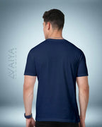Supima Cotton T-Shirt for Men & Women | Navy Blue - Avaiya Store