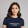 Undercover Lover | Women Crop Top | Navi Blue - Avaiya Store