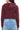 Lucky | Women’s Crop Hoodie | Maroon - Avaiya Store
