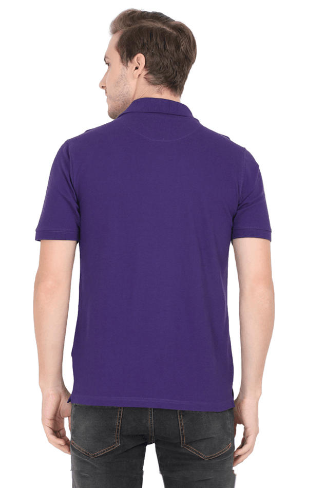 Classic Polo T-Shirts | Purple - Avaiya Clothings