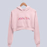 Avaiya's Women’s Crop Hoodie | Light Baby Pink - Avaiya Store