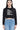 IDK Women’s Crop Hoodie | Black - Avaiya Store