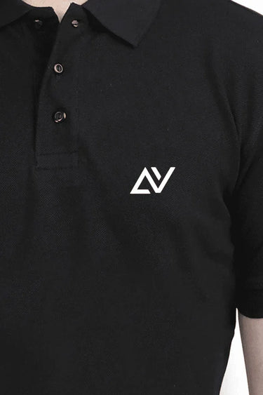 Classic Polo T-Shirts | Black - Avaiya Store