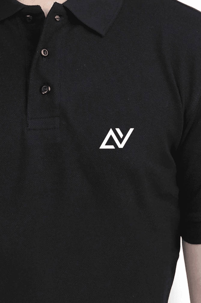 Classic Polo T-Shirts | Black - Avaiya Clothings