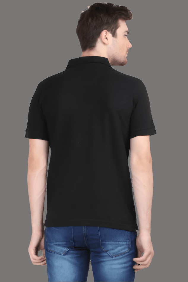 Classic Polo T-Shirts | Black - Avaiya Clothings