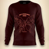 Set Yourself Free Sweatshirt | Unisex | Maroon - Avaiya Store