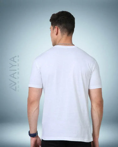 Supima Cotton T-Shirt for Men & Women | White - Avaiya Store